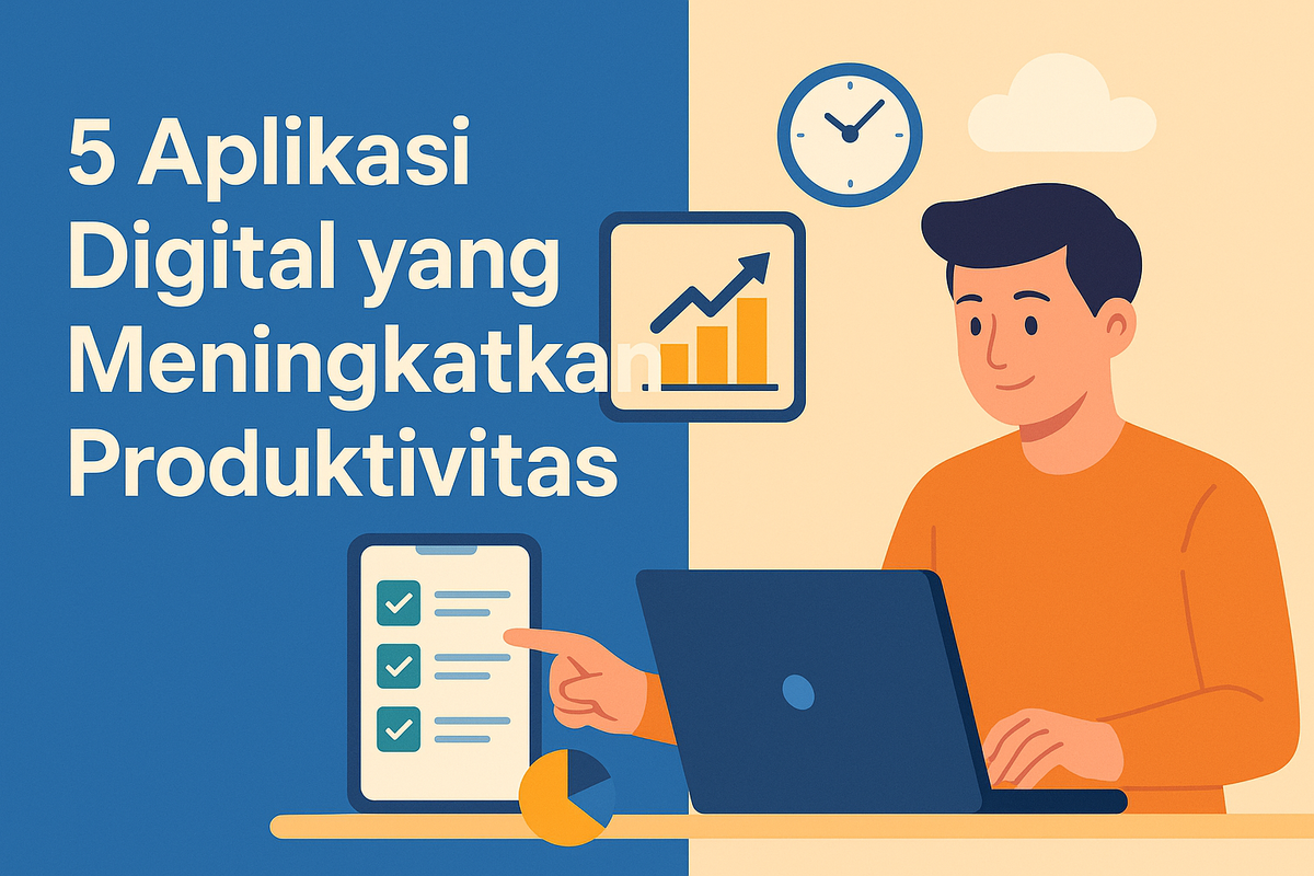5 Aplikasi Digital yang Meningkatkan Produktivitas