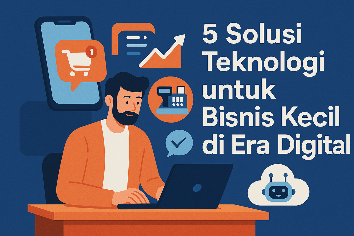 5 Solusi Teknologi untuk Bisnis Kecil di Era Digital