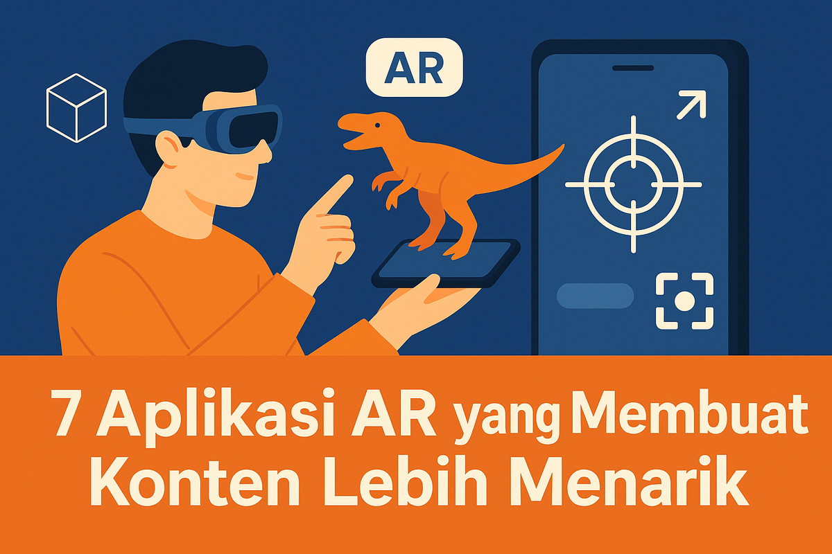 7 Aplikasi AR yang Membuat Konten Lebih Menarik