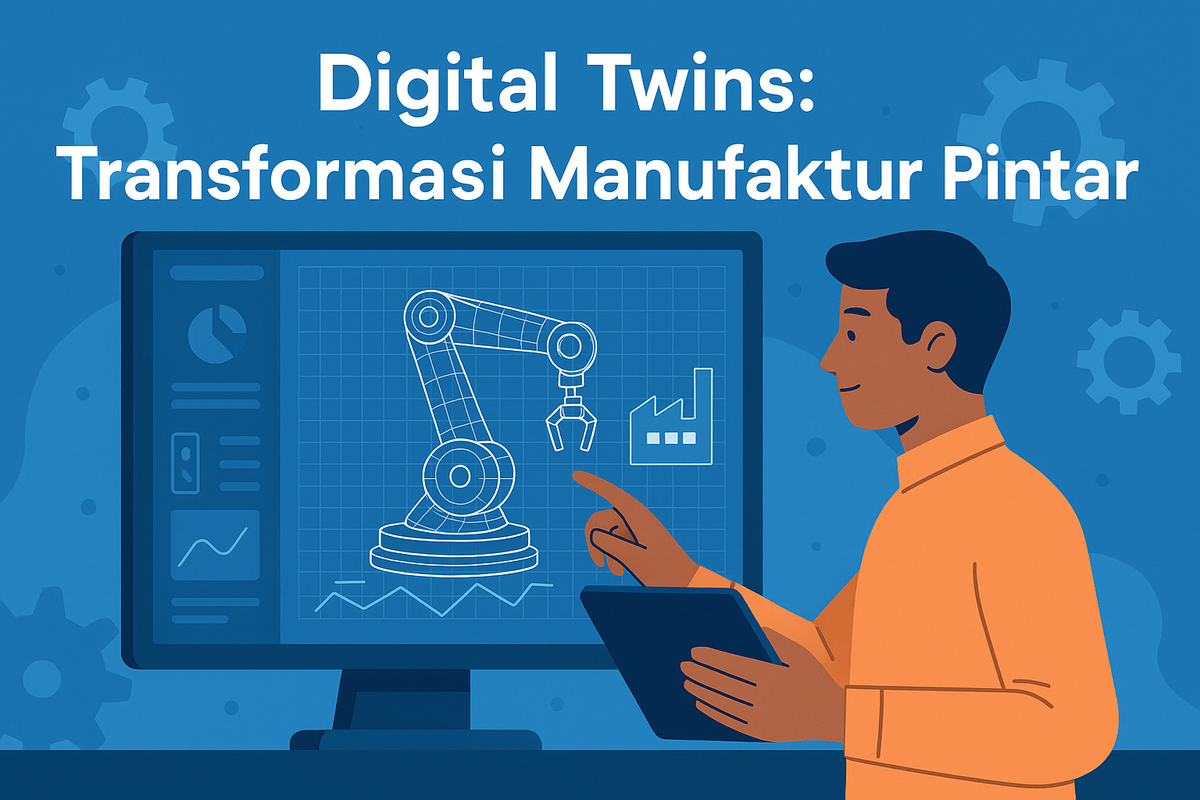 Digital Twins: Transformasi Manufaktur Pintar