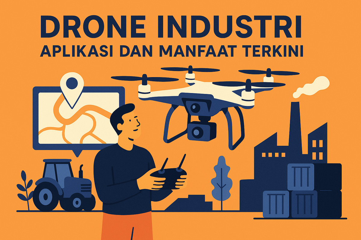 Drone Industri: Aplikasi dan Manfaat Terkini