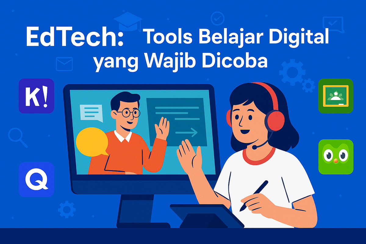 EdTech: Tools Belajar Digital yang Wajib Dicoba