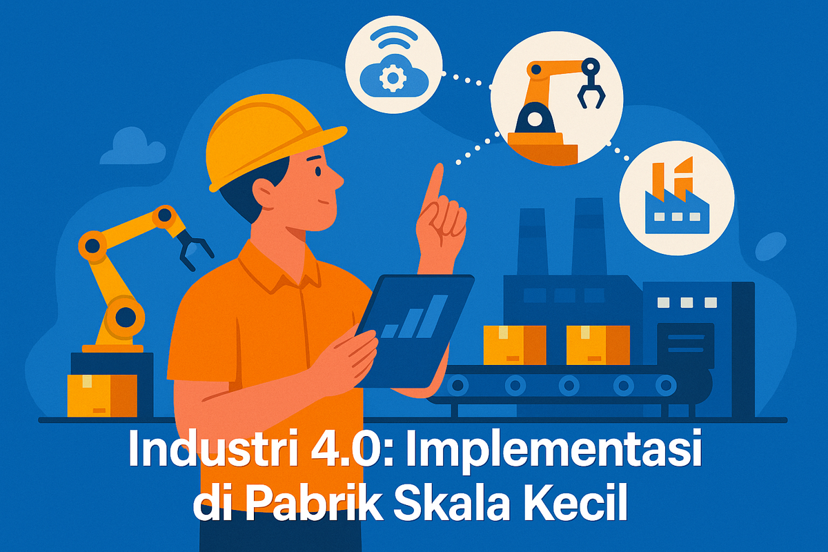 Industri 4.0: Implementasi di Pabrik Skala Kecil