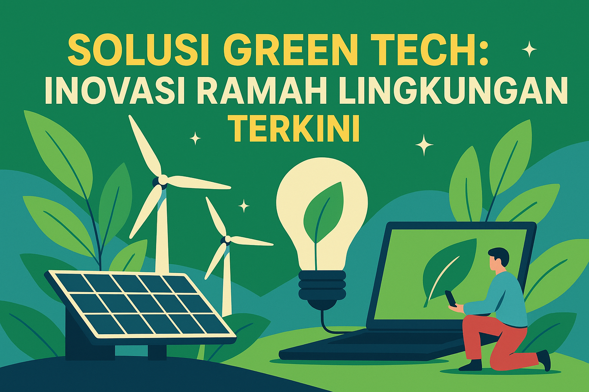 Solusi Green Tech: Inovasi Ramah Lingkungan Terkini