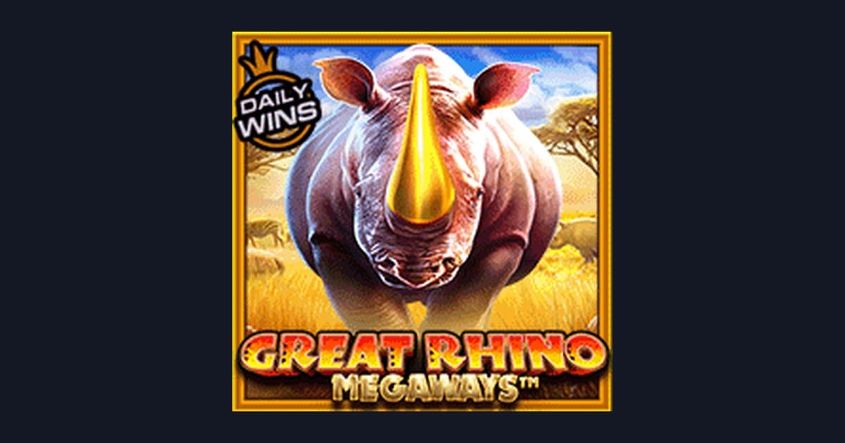 Great Rhino Megaways: Slot Gacor dengan Peluang Menang Konsisten