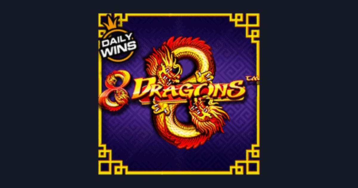 Raih Slot Maxwin di 8 Dragons, Slot Volatilitas Rendah Terpercaya